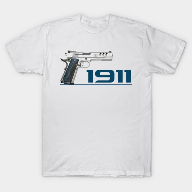 1911 T-Shirt by Aim For The Face